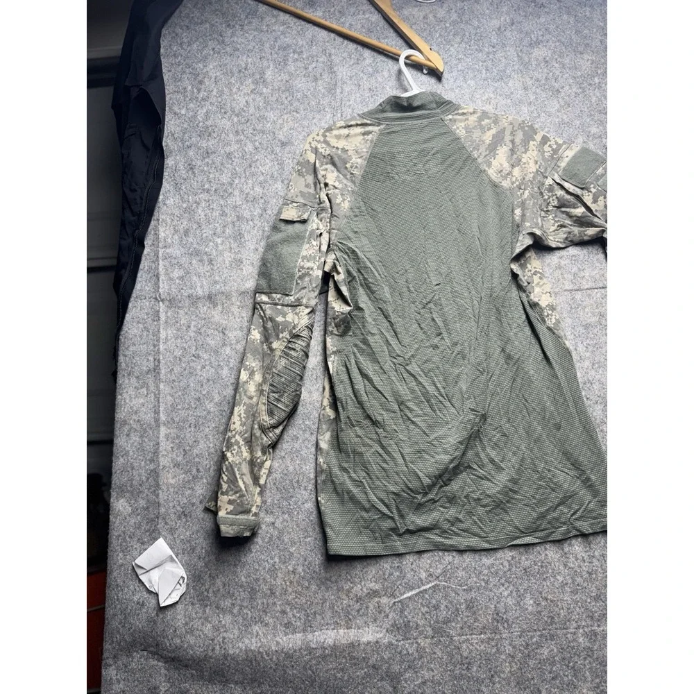 USGI ACU MASSIF DIGITAL CAMO ARMY COMBAT SHIRT ACS FLAME RESISTANT LONG SLEEVE-M